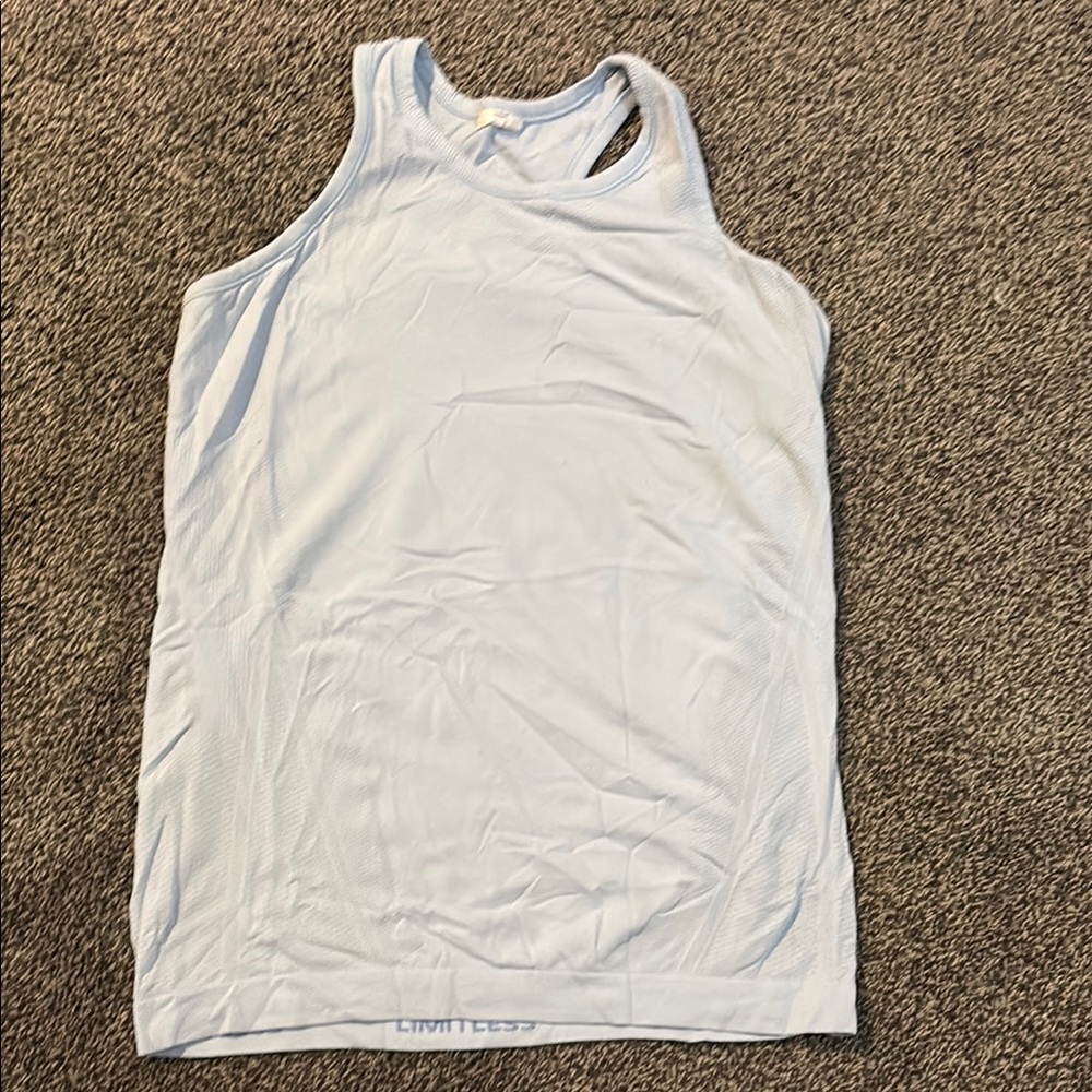 Athleta Girl Light Blue Tank Top